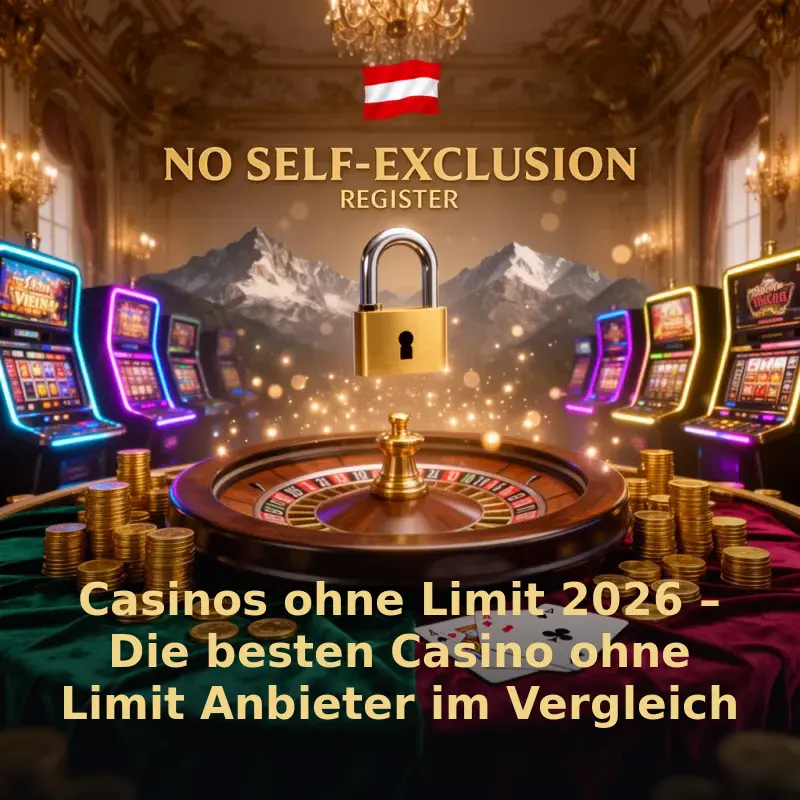 Casinos ohne Limit 2026 – Die besten Casino ohne Limit Anbieter im Vergleich
